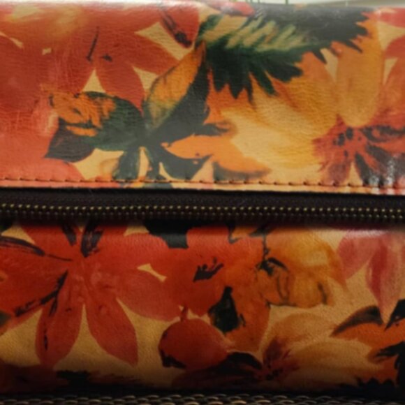 NWT Patricia Nash Leather Valerie Fold Over Wristlet Pouch - Picture 12 of 12
